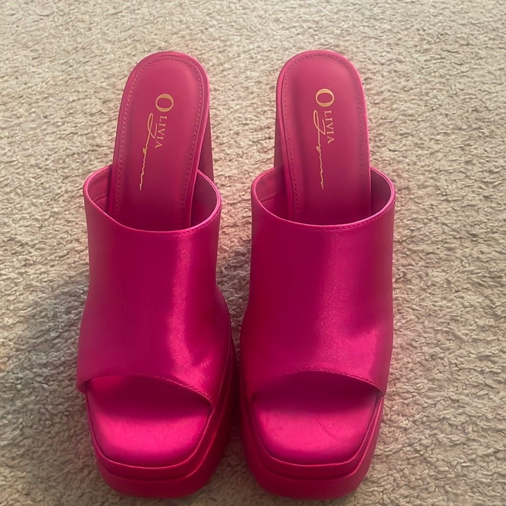 Pink Forever 21 heels